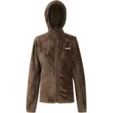 Regatta Dames Fleece met Capuchon Bruin Gestreept Lange Mouw Rits Regular Fit Polyester