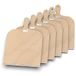 AUPROTEC pizzaschep hout pizza schil pizzabord berken geschuurd model Yves: 6 stuks, maat S 26 x 20 cm