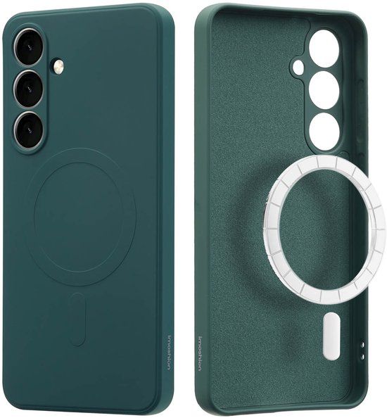 imoshion Color Backcover met MagSafe voor de Samsung Galaxy S24 FE - Donkergroen