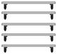 Menabo Professional Dachträger für Ford Transit VIII Connect 2013+, L2 - Aluminium - 125 cm - 150 kg - 5 Stück
