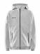 Craft CORE Soul Full Zip Hood Jr Grey Melange