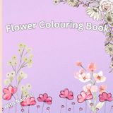 Cute Flowers Colouring Book For Children