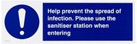 Help Sanitiser station