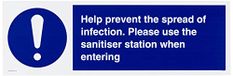 Help Sanitiser station