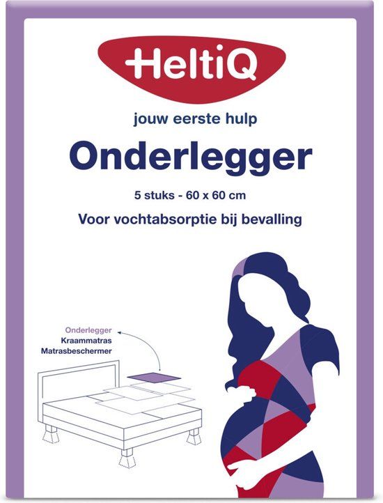 Heltiq Onderlegger 60x60cm - Incontinentie pads - Extra bescherming - 1 stuk(s)
