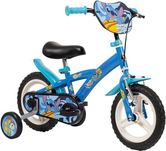 Lilo & Stitch Fiets 14 Inch Blauw