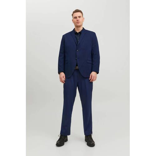 JACK & JONES PLUS SIZE slim fit suit JPRFRANCO dark blue