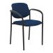 Nowy Styl Chaise de bureau fixe Styl cuir synthétique avec accoudoirs