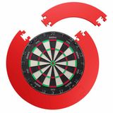 KOTO darts KOTO Black Label + Puzzle Surround - Dartset Rood