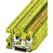 Phoenix Contact 3213966 Borne de raccordement pour conducteur de terre 8.2 mm Connexion rapide Vert, Jaune 1 pièce(s)