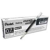 Pentel® navullingen LRP7, 12 stuks, zwart