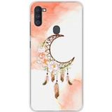 Samsung Galaxy A11 dreamcatcher lune bedrukt siliconen hoesje