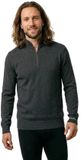Pepe Jeans Andre Mock Half Rits Trui Dark Grey Marl XL Man