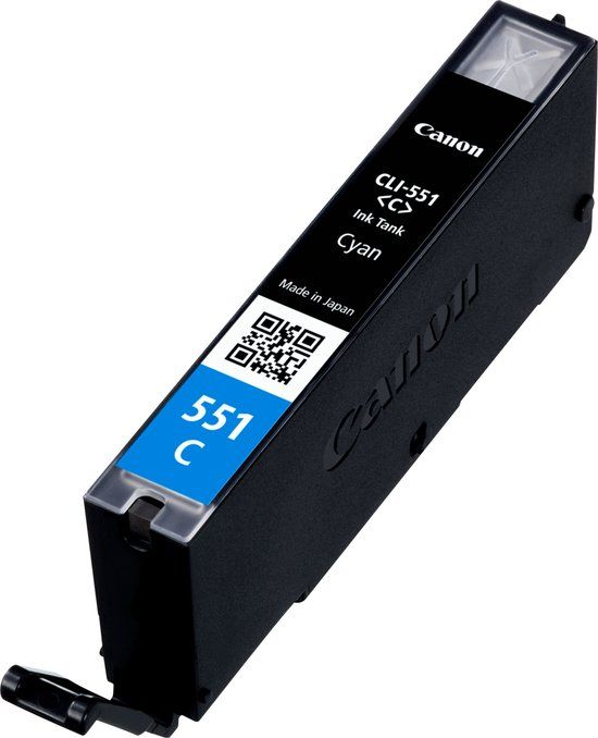 Canon CLI-551C - Cyaan inktcartridge - Origineel
