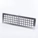 Gavo Plaque de ventilation rangée simple aluminium 50 x 15cm