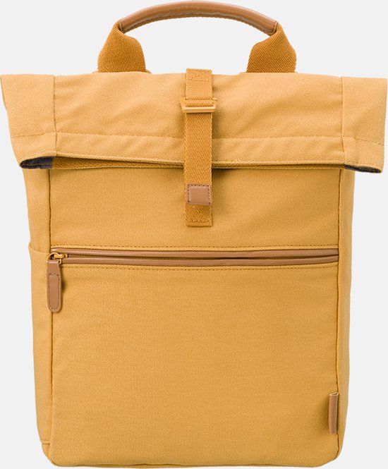 Fresk Rugzak Uni Small Amber Gold - Geel - Polyester - Kinderen