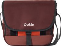 OutIn Flex Messenger Draagbare Koffietas | Geschikt Voor OutIn Nano Mino & Fino | Waterafstotend Nylon | 11 Inch Tabletvak | Crossbody Tas | Waterdicht Binnenvak | Reistas Voor Koffie Accessoires | Trolleyband | Fiets En Auto Gebruik