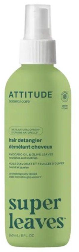 Attitude Super Leaves Anti-klit Haarspray Avocado Oil & Olive Leaves - 240 ml
