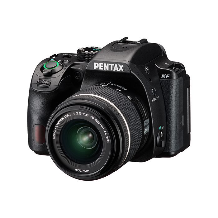 Pentax KF DSLR Camera Kit - 24.24MP, CMOS, 18-55mm Lens - Black