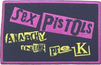 Rock Off Sex Pistols - Anarchy In The Pre-UK Patch - Zwart