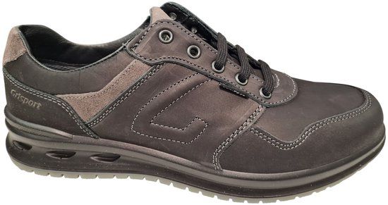 Grisport Heren Schoen Laag 43027 Antraciet 02 - Maat 44