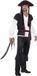 Smiffys Aye Aye Pirate Captain Kostuum Zwart XL