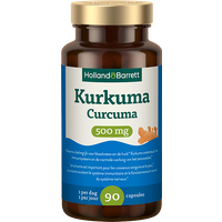Holland & Barrett Kurkuma 500mg - 90 capsules