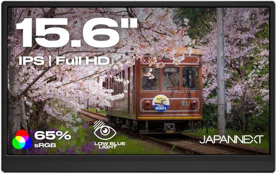 JAPANNEXT Draagbare Monitor 15.6" IPS Full HD (1920x1080)