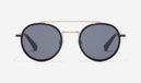 Hawkers Lunettes de soleil rondes noir, or