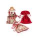 Pajoma 14442 Adventskalender om zelf te vullen, 24 stoffen zakjes, cadeauzakjes voor Kerstmis, doe-het-zelf kerstkalender