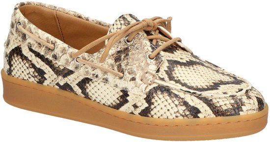 Piedi Nudi Porta 05.07 Instapschoenen Beige Snake Maat 38