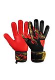 Reusch Attrakt Silver Black Gold Red Keepershandschoenen - Maat 11