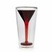 Thumbs Up Glasstini Cocktailglas Rood, Transparant 100 ml