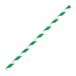 Fiesta Green Composteerbare Bendy Papier Rietjes Groene Strepen (Pak van 250)