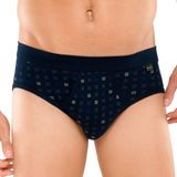 Schiesser Heren sportslip 4 pack Cotton Essentials fijnrib navy