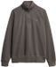 Superdry Essential Logo Sweatshirt Met Halve Rits Grijs M Man