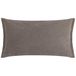 Yard Merton Velvet Veer Gevuld Kussen - Taupe - 30x50cm