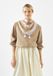 Codello Foulard Femme Viscose/Lin Uni blanc