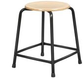 Valk Schoolkruk Pure Basic 50cm zithoogte zwart
