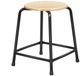 Valk Schoolkruk Pure Basic 50cm zithoogte zwart