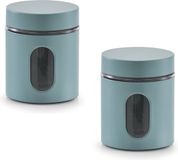 Zeller Voorraadpot - 3 stuks - Groen - 600 ml