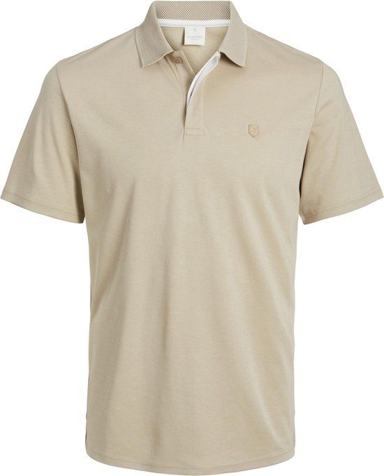 JACK & JONES JPRCCRODNEY SS POLO SN Heren Poloshirt - Fields Of Rye - Maat L