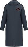 Surf Monkey Winter surfponcho - Waterdicht - Volwassenen (Blauw S-M)