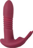 Javida Rc Hands-Free 3 Functionele Vibrator Rood