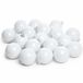 Decoris Kerstballen - 18 stuks - winter wit - glas - 8 cm