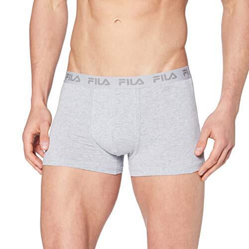 Fila Heren Fu5004 Boxer, Grijs, L