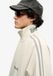 Superdry Bench High Neck Stripe Trainingsjack Heren Maat L Coton/Polyester Maanlicht/Maannevel