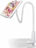 Merkloos Flexibele Telefoonstandaard - Verstelbare Houder - Handsfree Gebruik - 360 Graden Zwanenhals - 70cm Zwanenhals - Wit