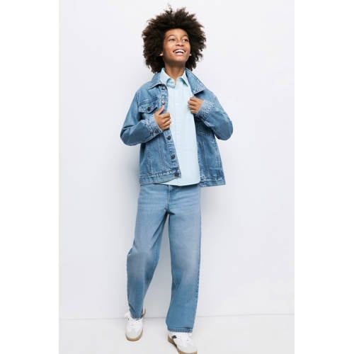 Mango Kids straight leg jeans - lichtblauw