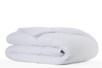 Todocama Dekbed van vezel 3002, mijtdicht, herfst-winter, 300 g/m², wit